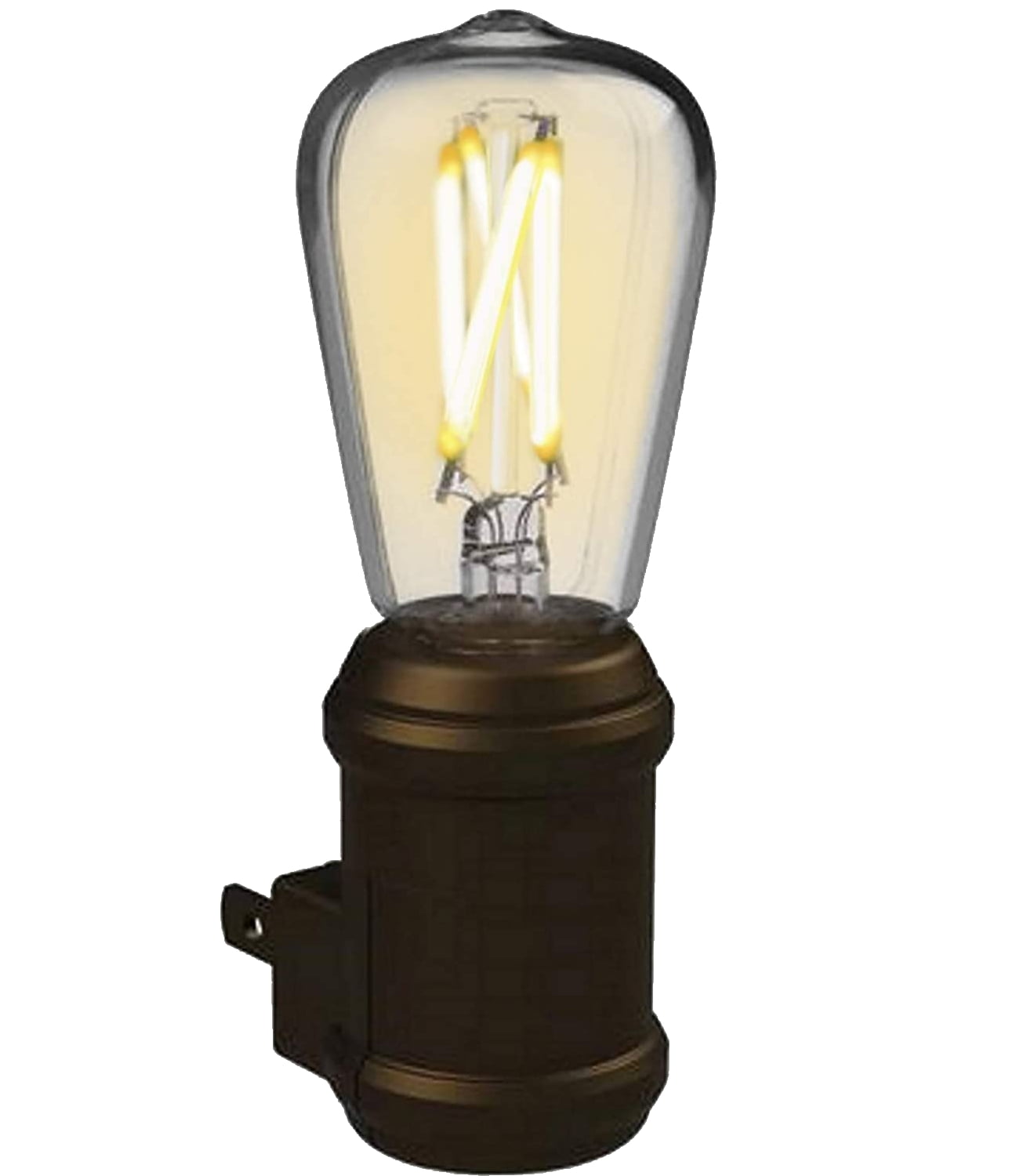 3001342 Amertac Automatic Plug-in Vintage Edison Led Night Light