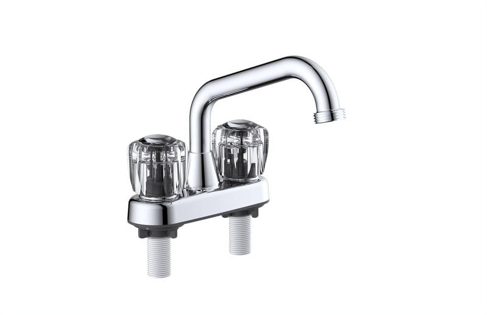 4935292 4 In. Classic Chrome Two Handle Laundry Faucet