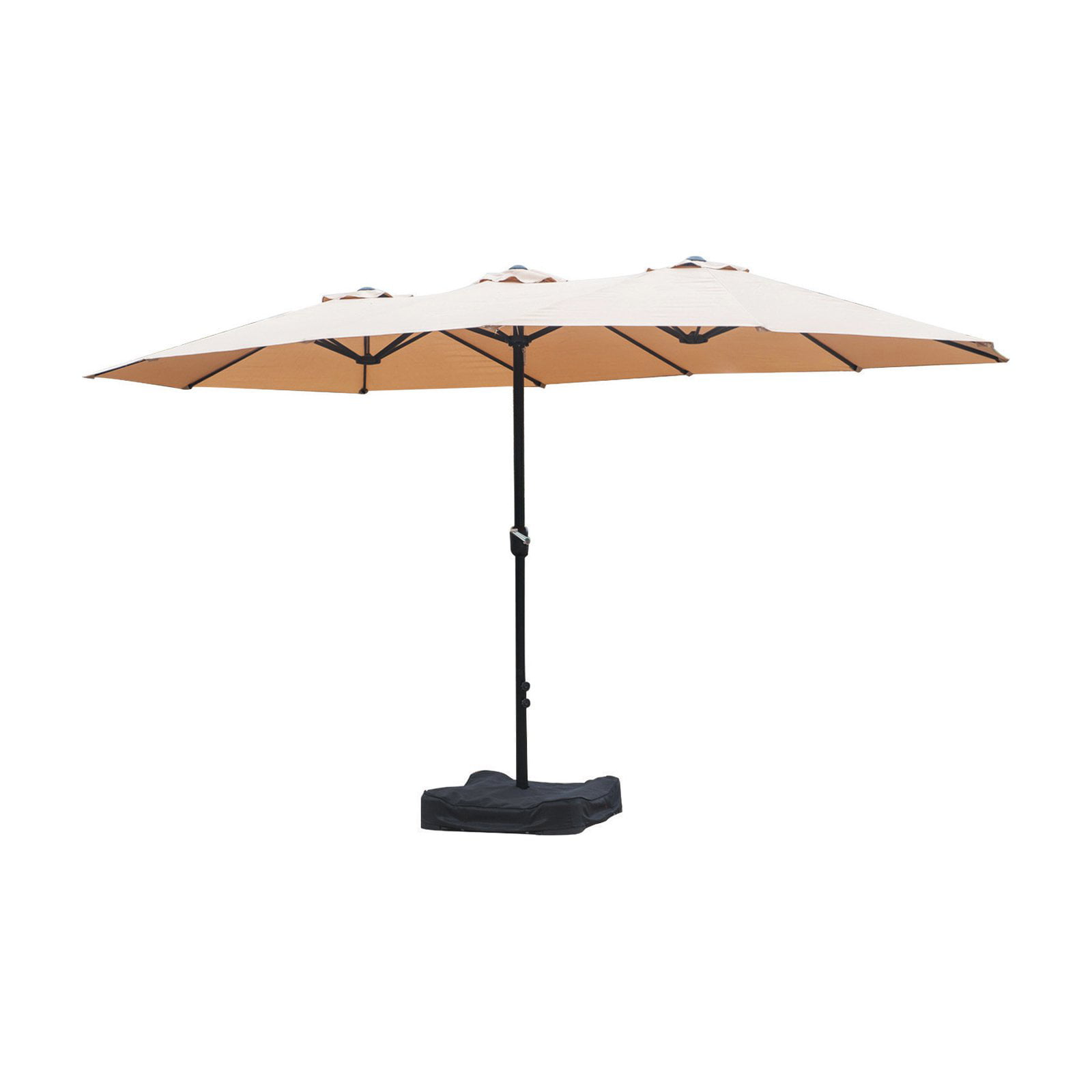 8014534 181.1 In. Tiltable Triple Octagon Patio Umbrella, Canopy