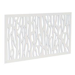 5902812 2 X 4 Ft. Polymer Lattice Panel, White - Case Of 5