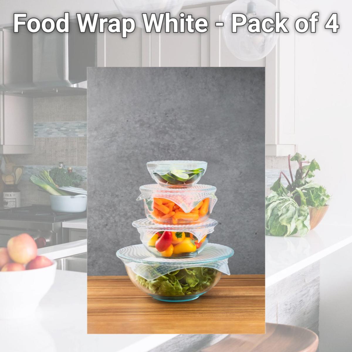 Picture of Core Kitchen 6010984 Food Wrap, White - Pack of 4
