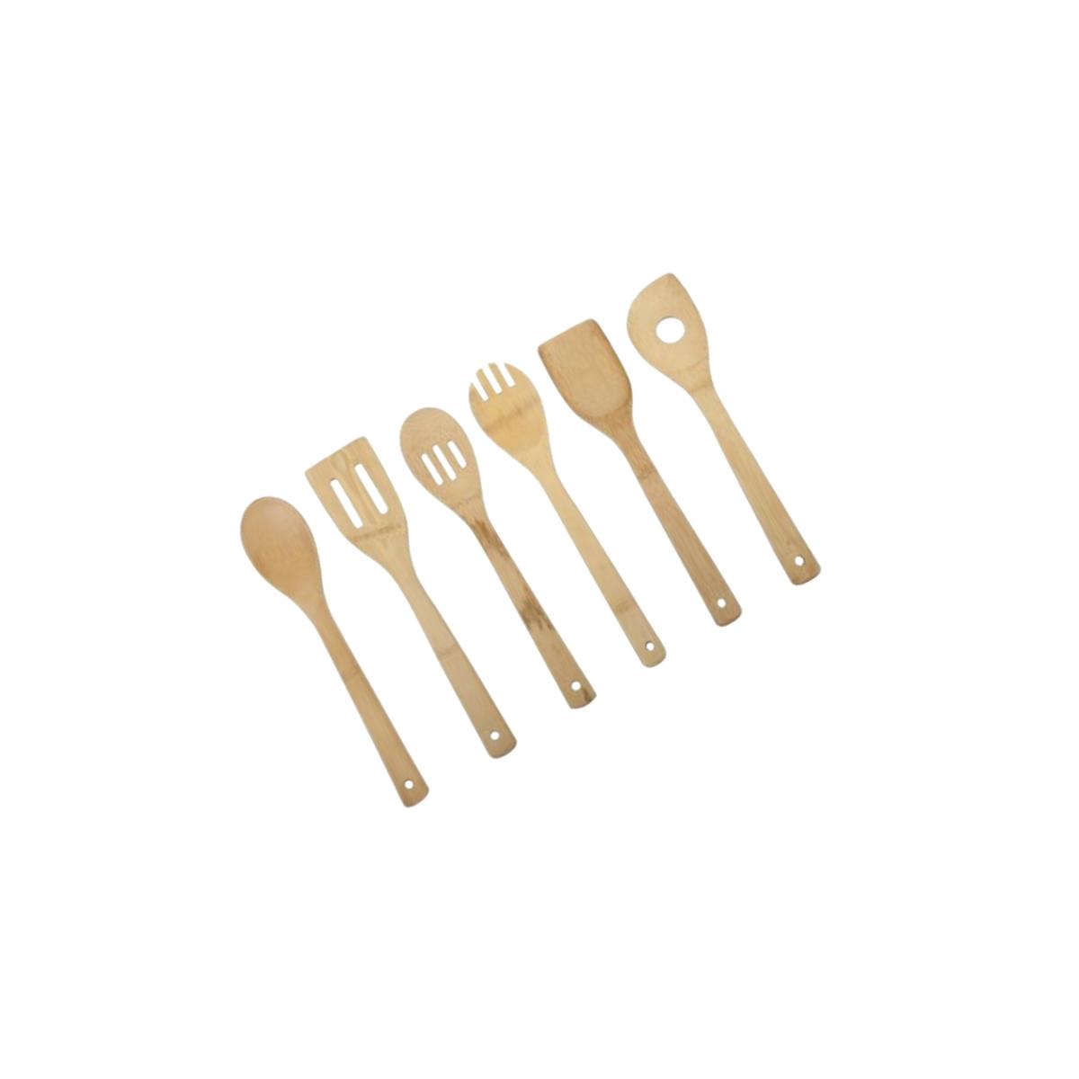 Picture of Core Kitchen 6011318 2.5 x 11.8 in. Natural Bamboo Utensil Set