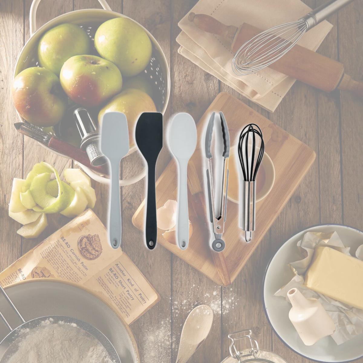 Picture of Core Kitchen 6012609 Assorted Silicone Mini Utensil Set