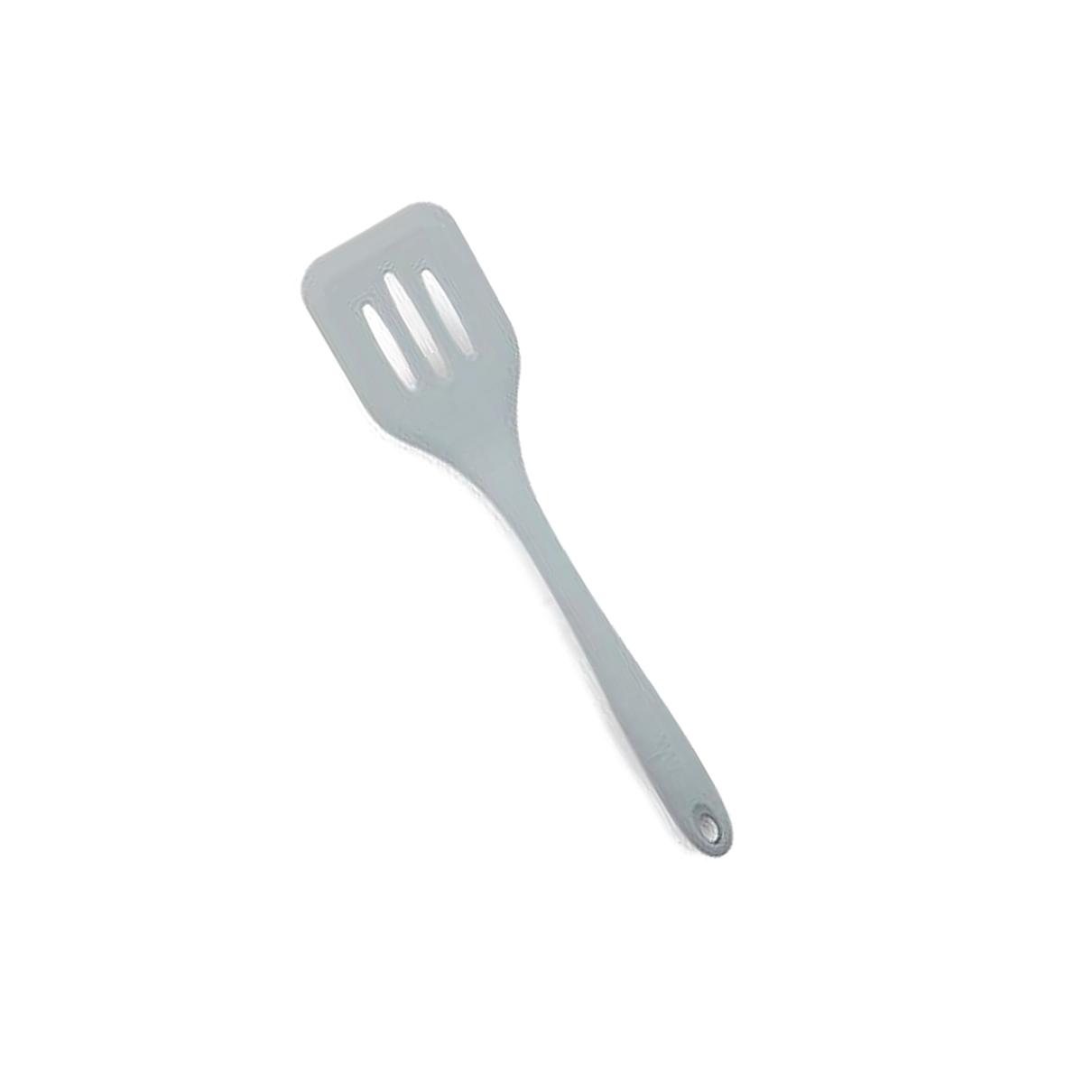 Picture of Core Kitchen 6012636 Silver Silicone Slotted Turner