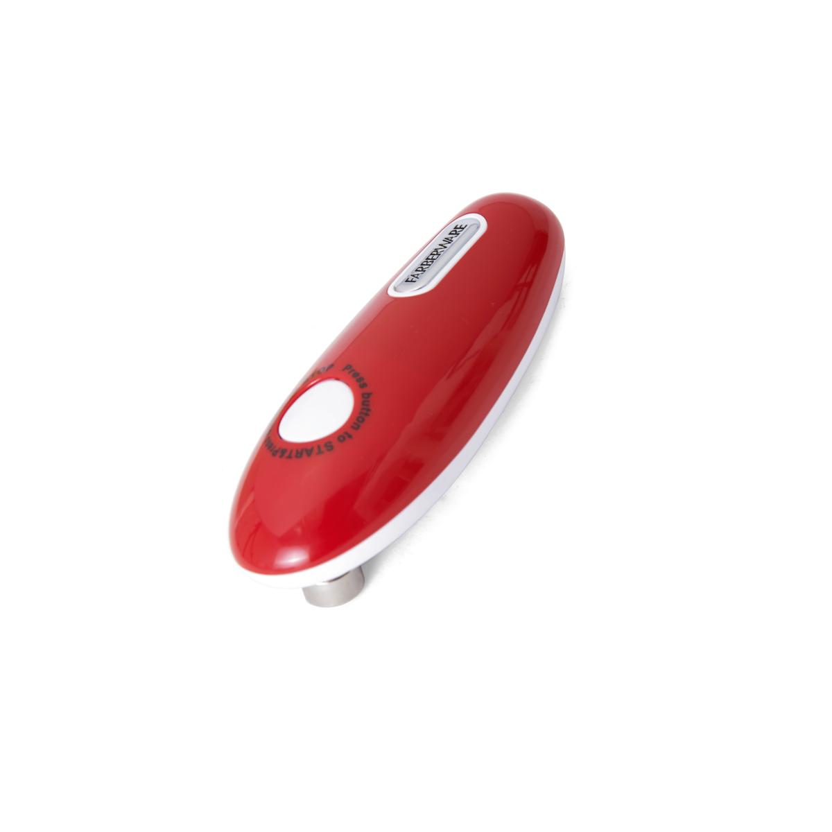 Picture of Farberware 6009298 Red Plastic Battery Operated Can Opener