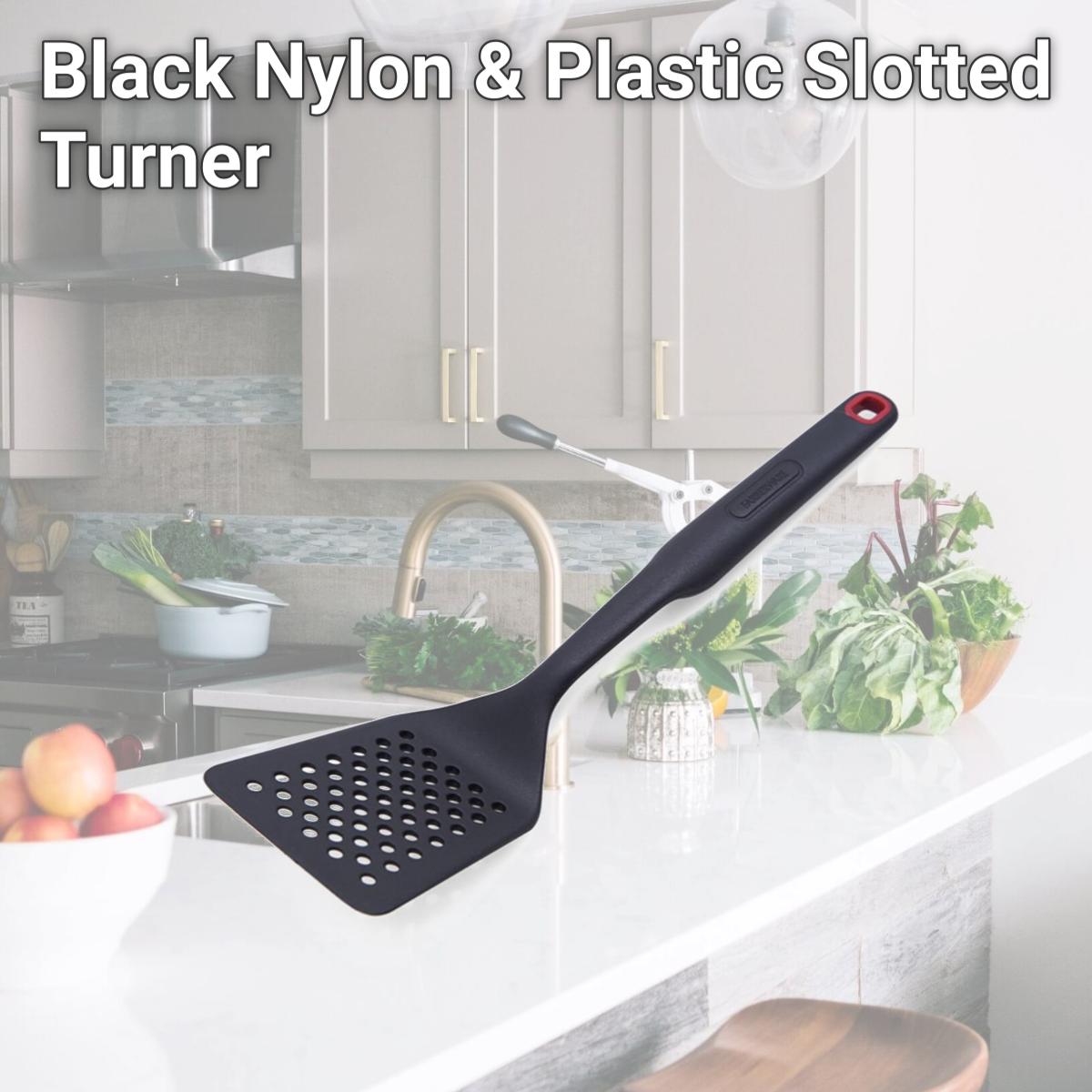 Picture of Farberware 6009295 Black Nylon & Plastic Slotted Turner