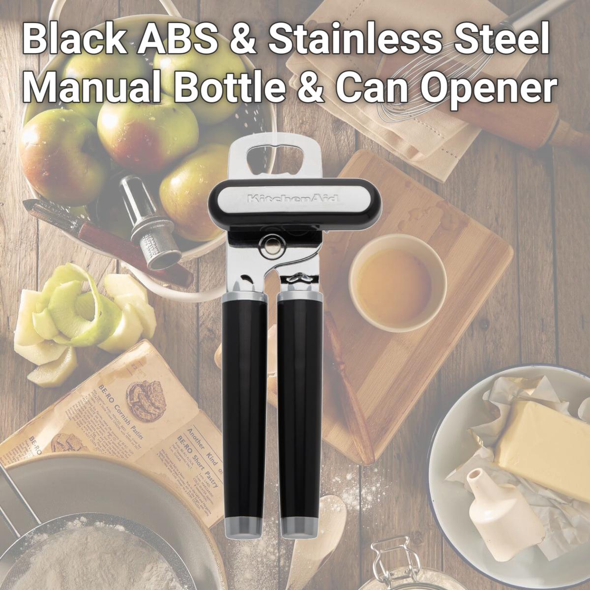 Picture of KitchenAid 6009355 Black ABS & Stainless Steel Manual Bottle & Can Opener