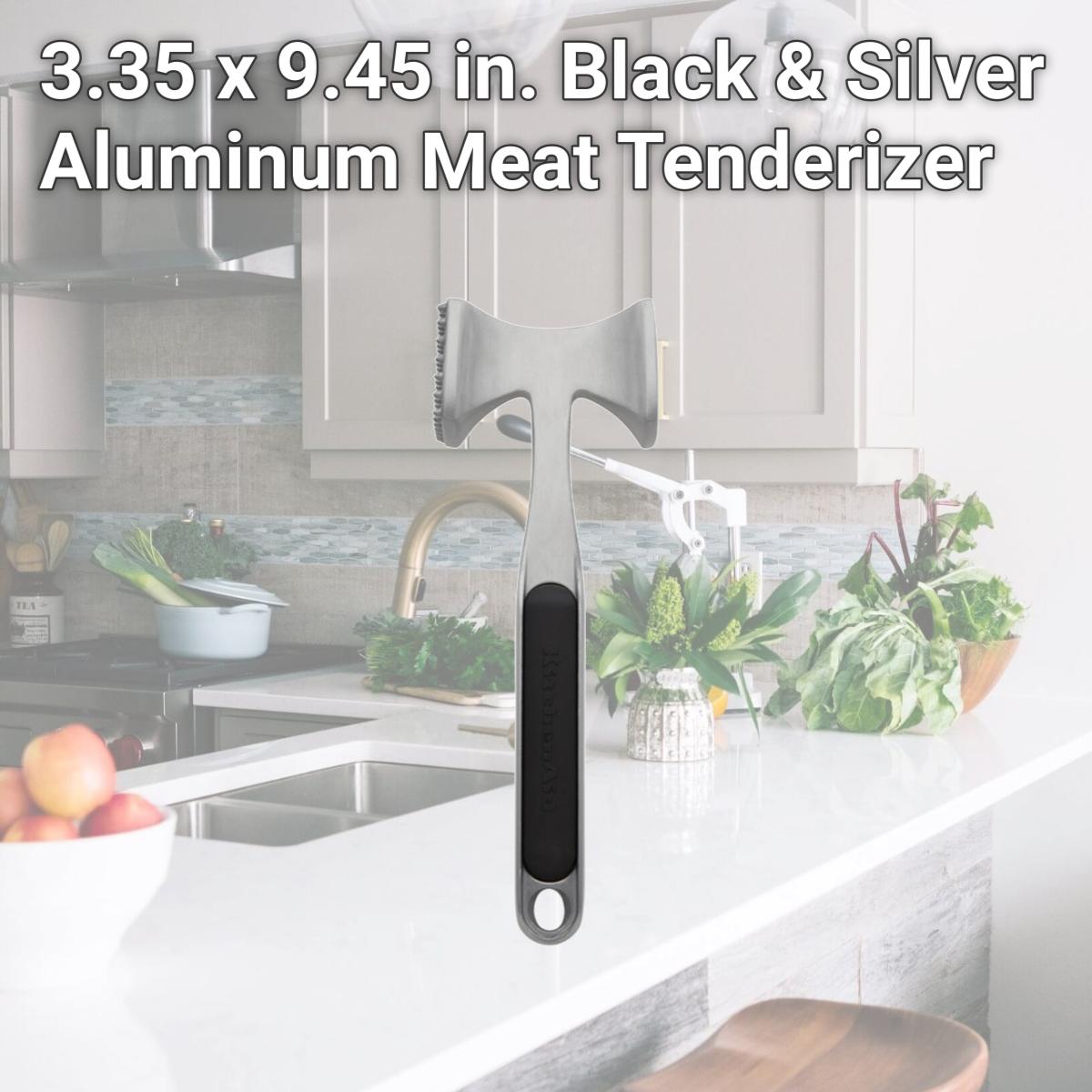 Picture of KitchenAid 6009287 3.35 x 9.45 in. Black & Silver Aluminum Meat Tenderizer