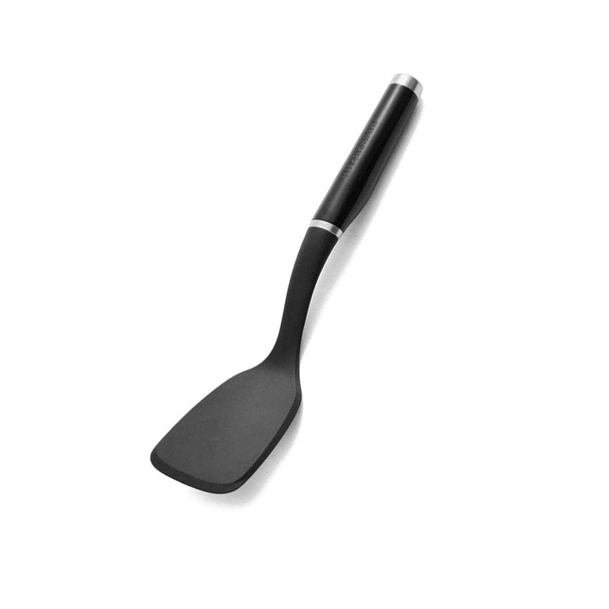 Picture of KitchenAid 6009340 3.5 x 8.5 in. Black ABS & Nylon Solid Turner