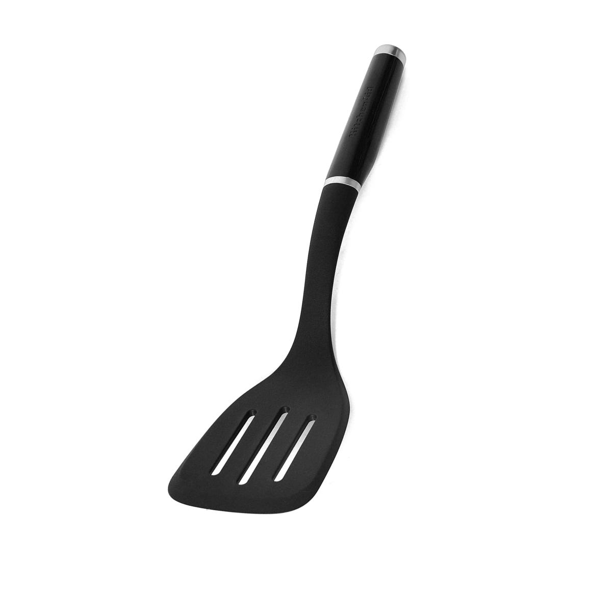 Picture of KitchenAid 6009331 3.5 x 8.5 in. Black ABS & Nylon Slotted Turner