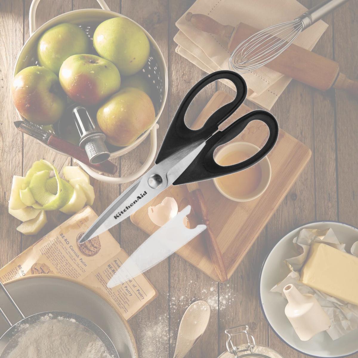 Picture of KitchenAid 6012666 4.5 in. Plastic & Stainless Steel Kitchen Shears