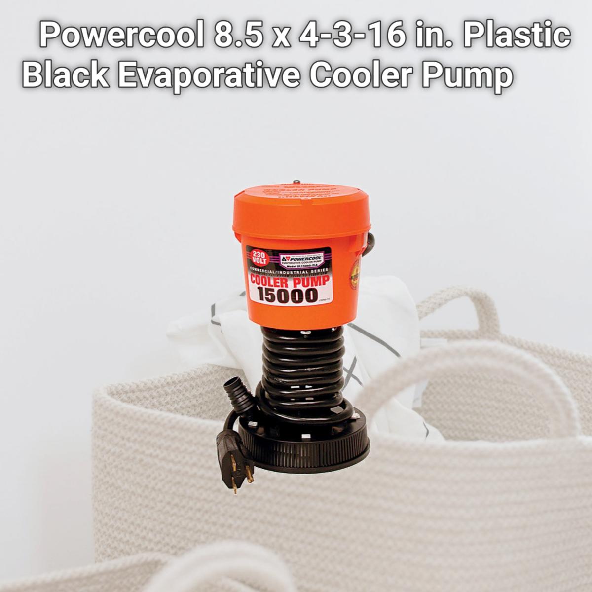 Picture of Dial 4002747 Powercool 8.5 x 4-3-16 in. Plastic Black Evaporative Cooler Pump
