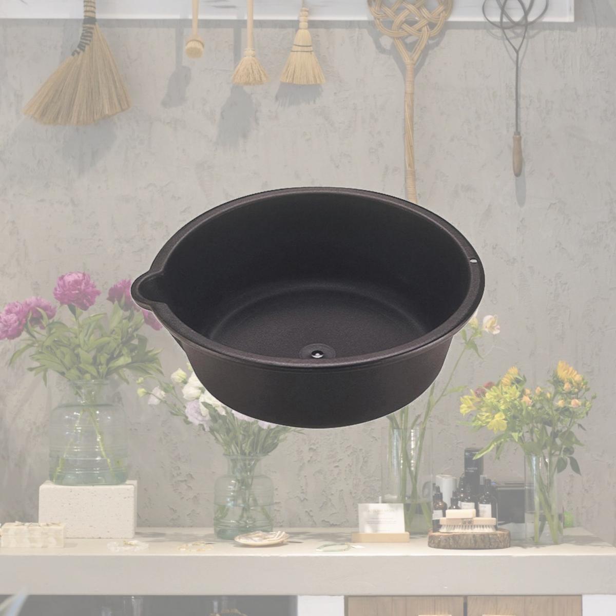 Picture of Custom Accessories 85812 Shop Craft Plastic 6 qt. Round Oil Drain & Recovery Pan