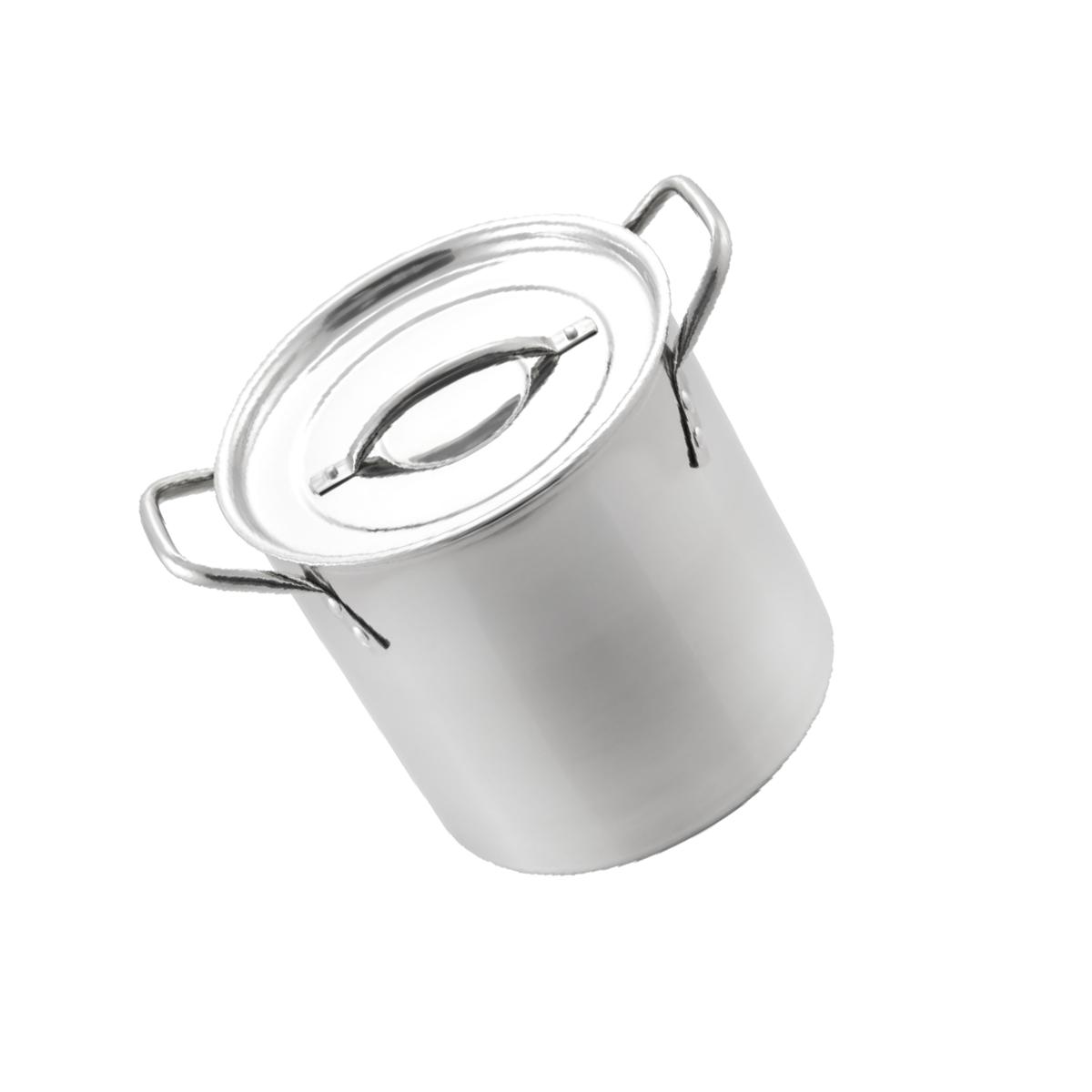 Picture of Mcsunley 6018282 11 in. 16 qt. Stainless Steel Stock Pot, Silver