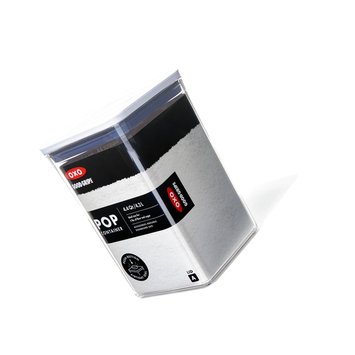 Picture of OXO 6013344 4.4 qt. Good Grips Pop Container, Clear
