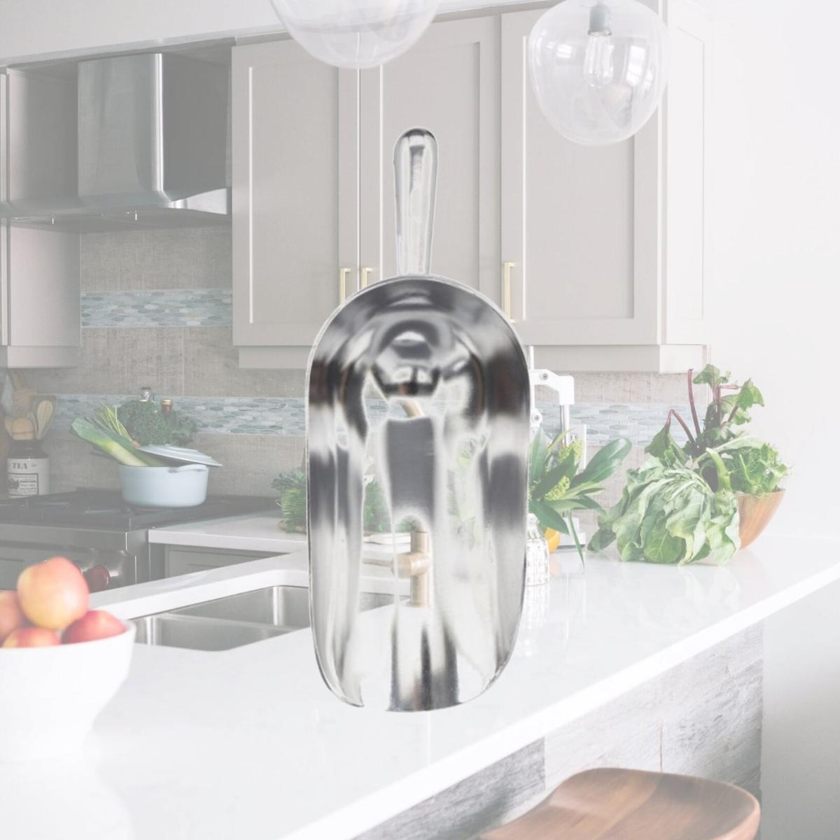 Picture of Harolds Kitchen 514 5.5 x 15.5 in. Aluminum Kitchen Scoop