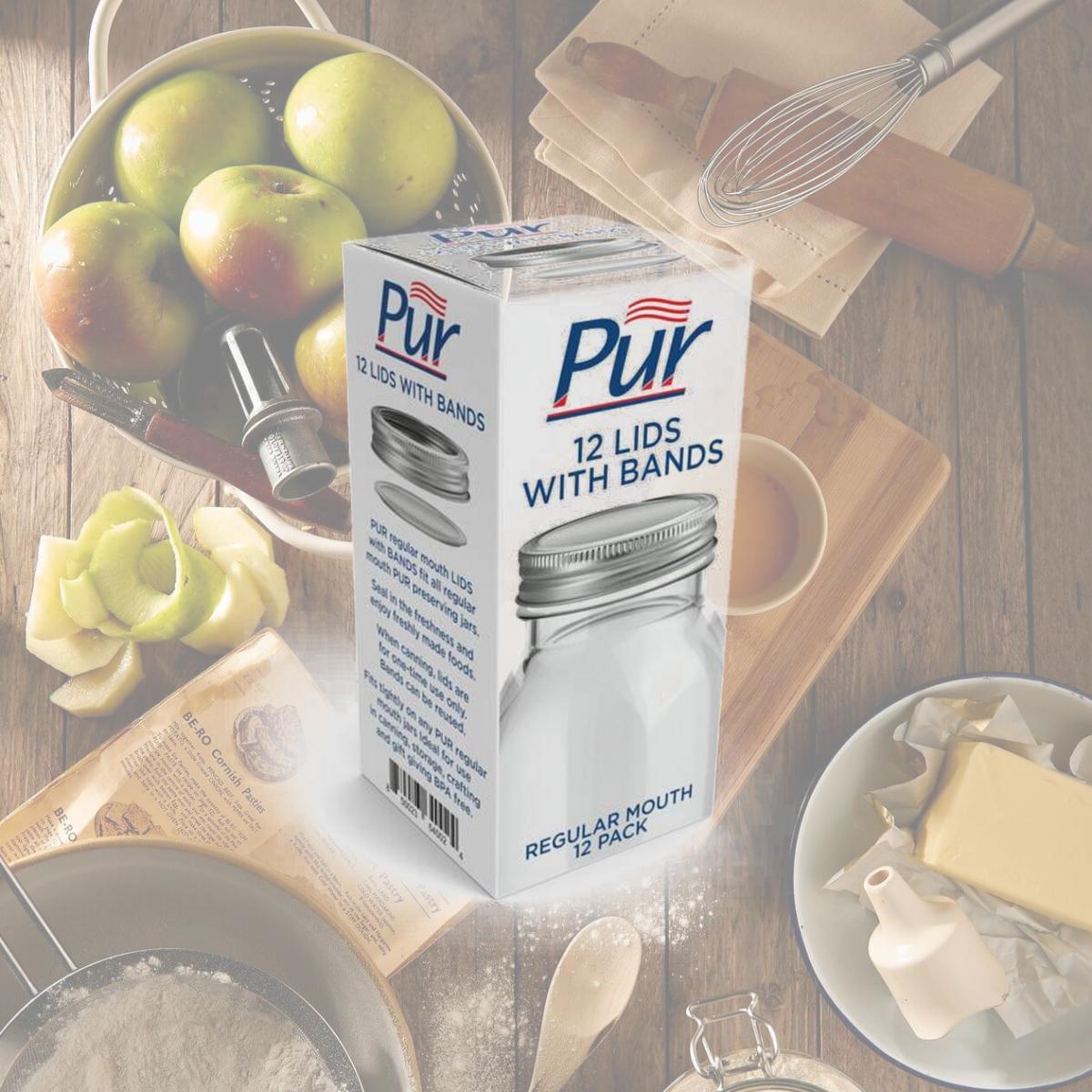 Picture of Pur 6028917 Regular Mouth Canning Lid & Band - Pack of 36 - 12 per Pack