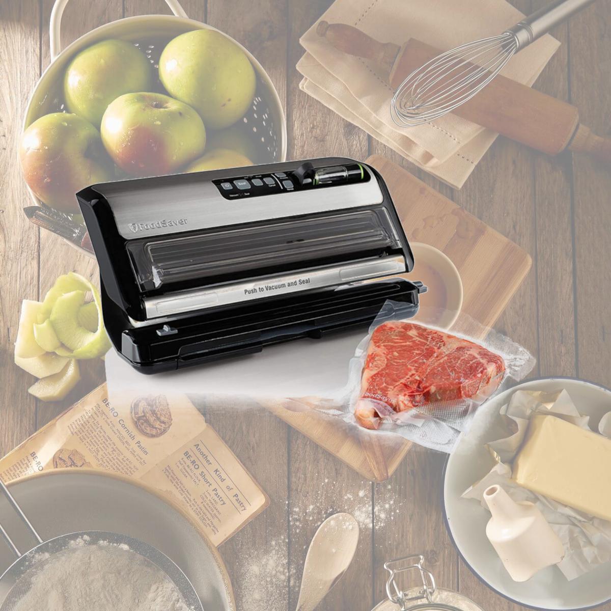 Picture of Food Saver 6034342 126W Vacuum Food Sealer - Black