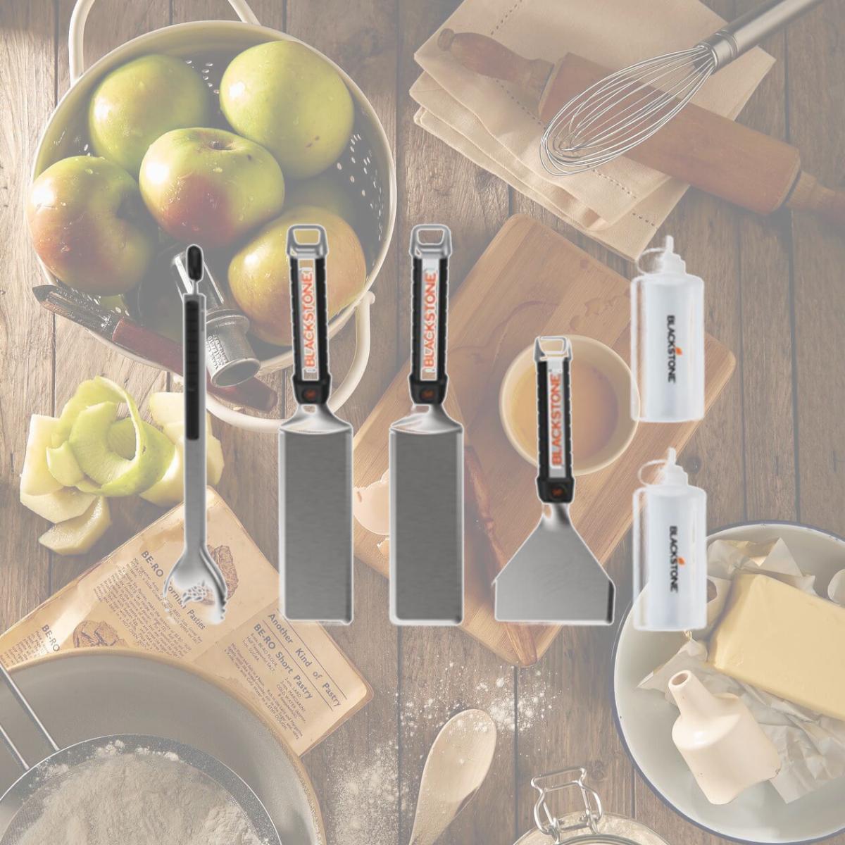 Picture of Blackstone 8065790 Stainless Steel Griddle Kit - 6 Piece