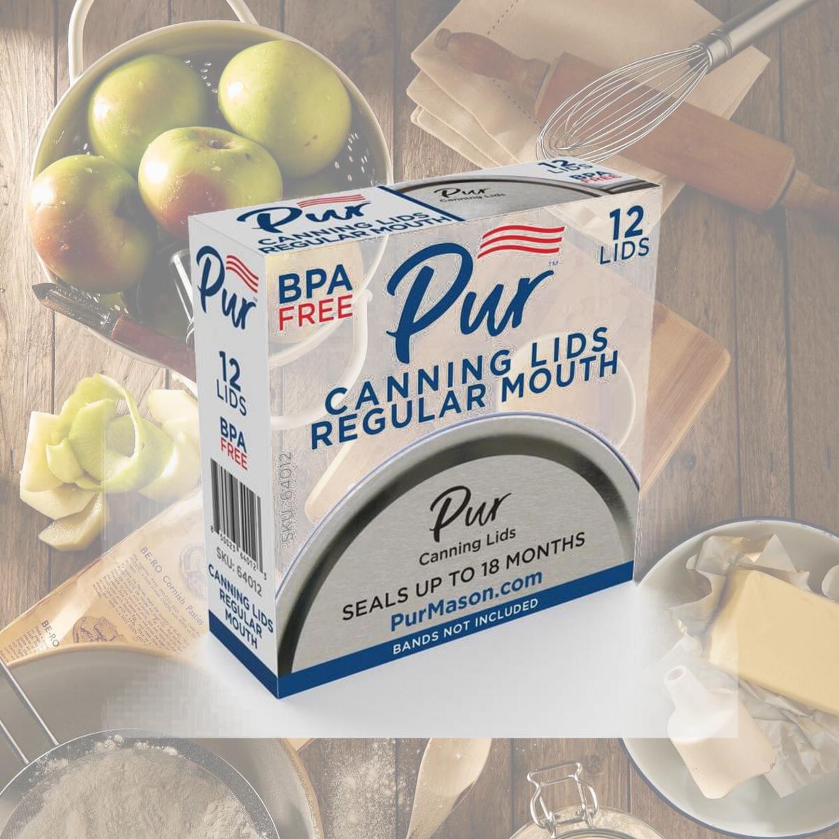 Picture of Pur 6034877 Regular Mouth Canning Lid - Case of 12 - Pack of 36