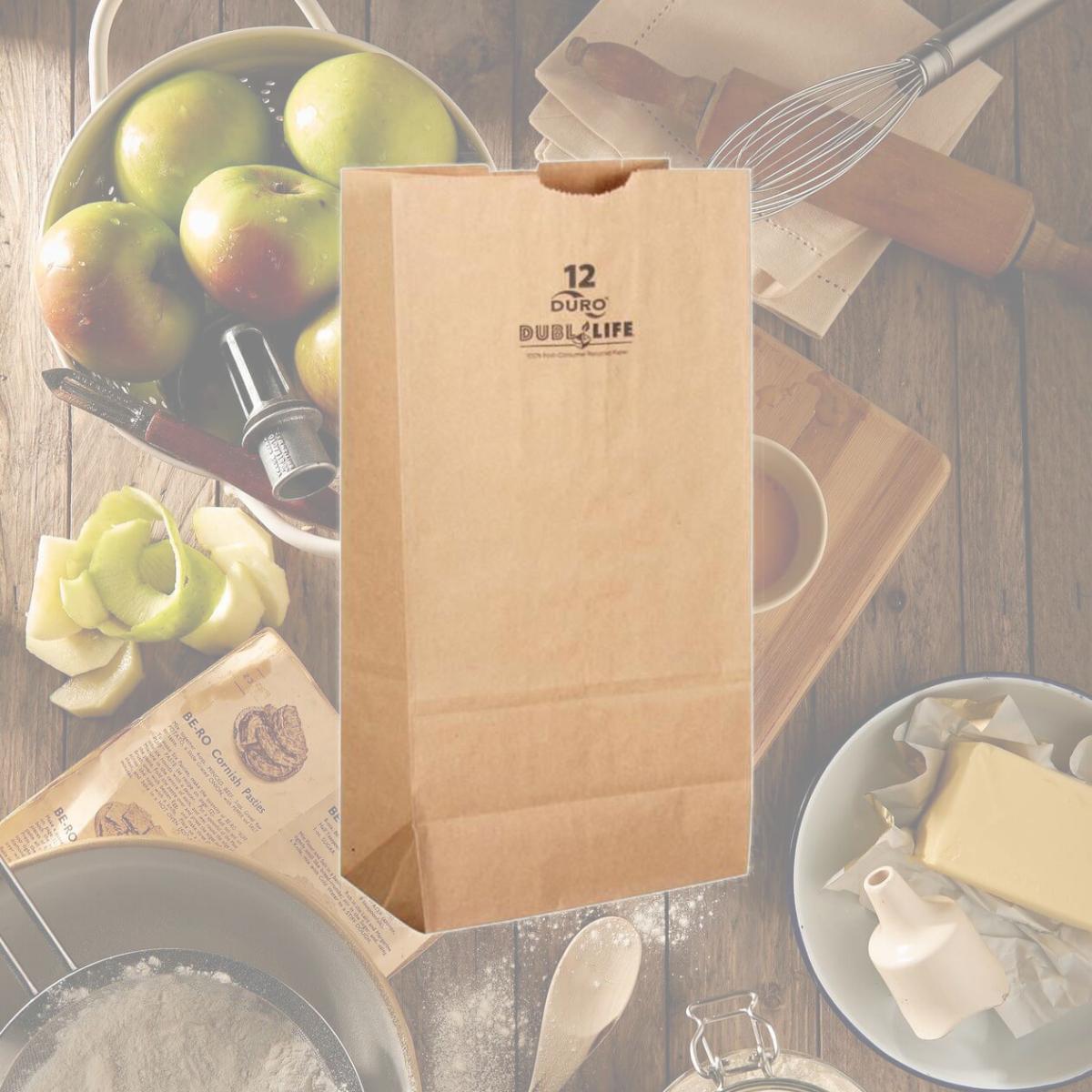 Picture of Dubl-Life 9074723 7.125 x 4.375 x 13.6875 in. Paper Shopping Bag - Pack of 500