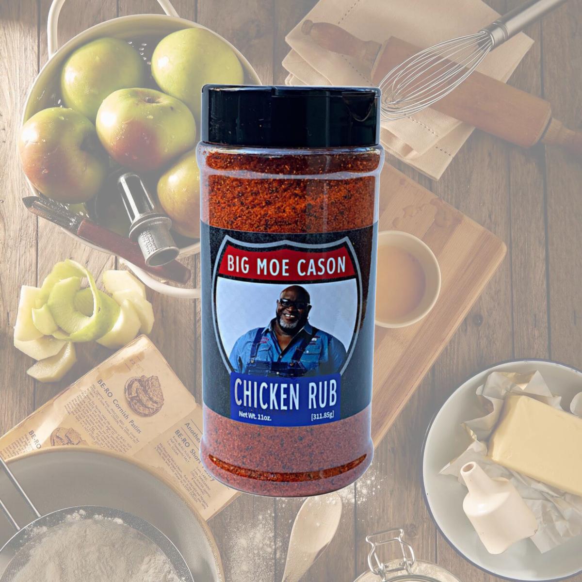 Picture of Moe Cason Barbecue 8065803 11 oz Cason Chicken BBQ Rub Recipe