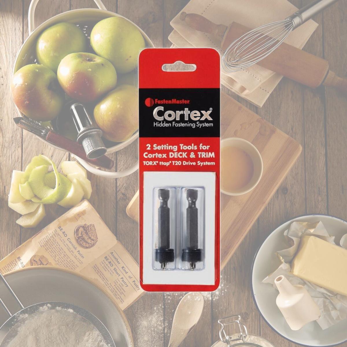 Picture of Fastenmaster Cortex 2015619 Cortex No.20 S X 2.5 in. Torx Ttap Flat Head Composite Deck Screws, Silver - Pack of 2