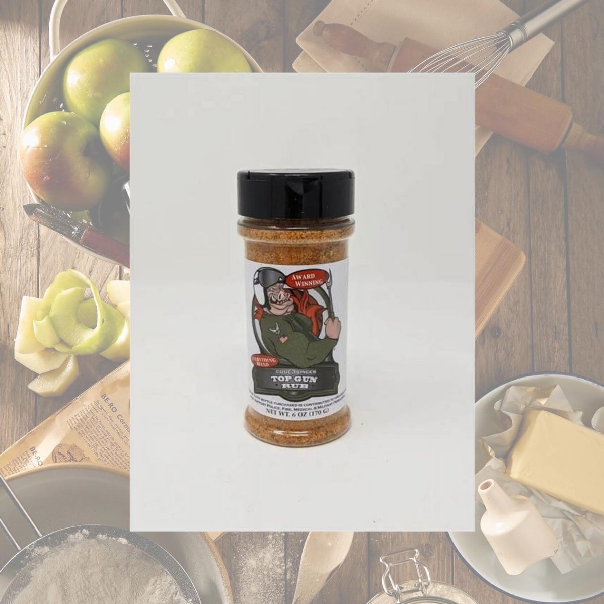 Picture of Code 3 Spices 8066420 6 oz Spices Top Gun Rub BBQ Rub Recipe