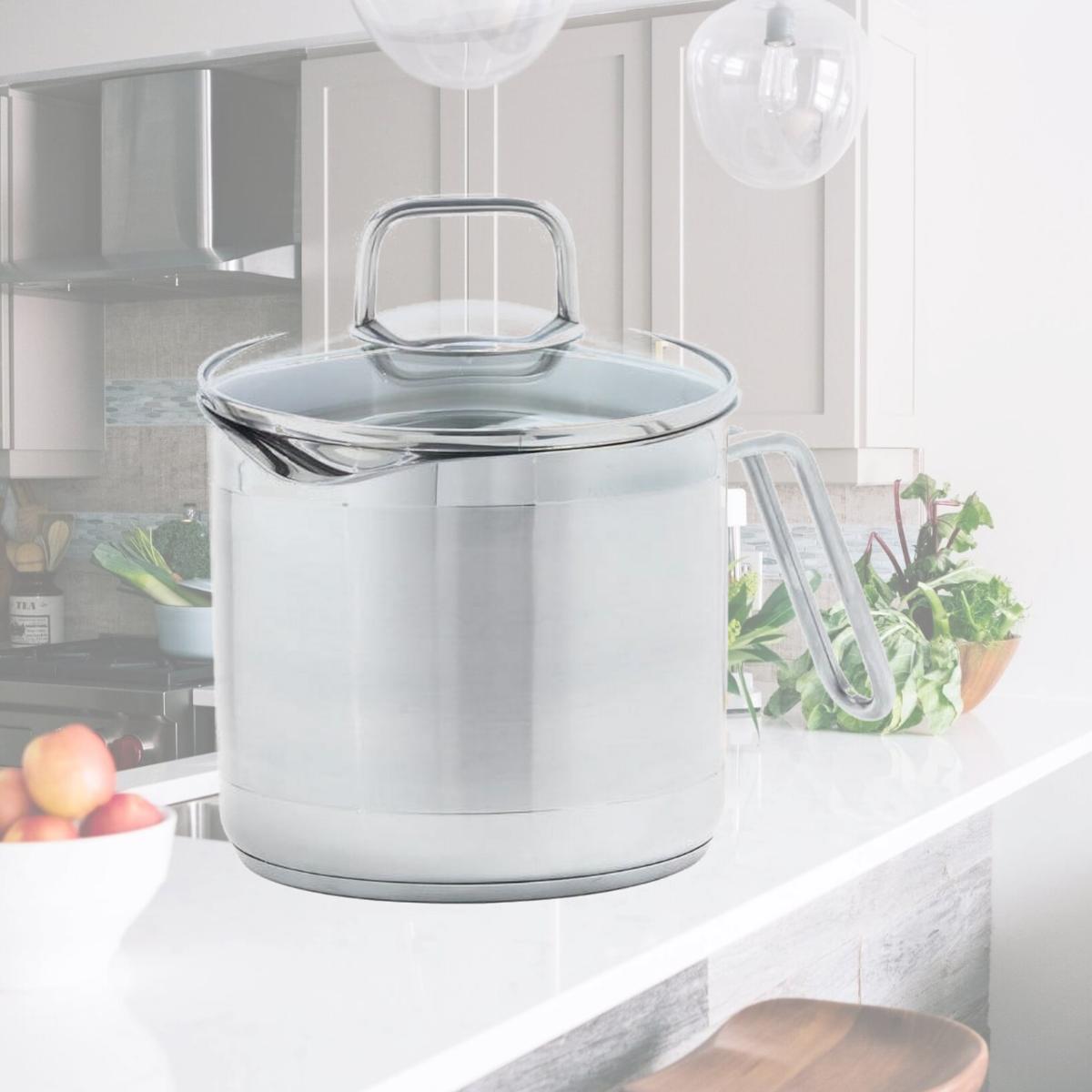 Picture of Norpro 6033638 Krona 8 Cups Silver Stainless Steel Multi-Cooker
