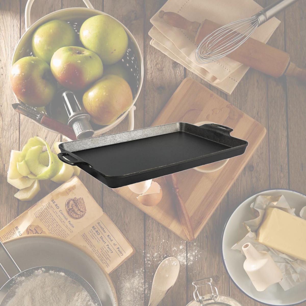 Picture of Lodge 6033348 19.06 x 1.5 in. Bake Pan, Black - Pack of 2