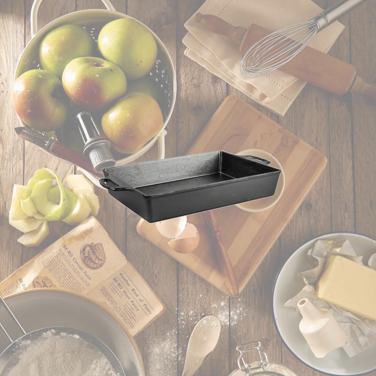 Picture of Lodge 6033345 13 x 9 in. Casserole Pan  Black 