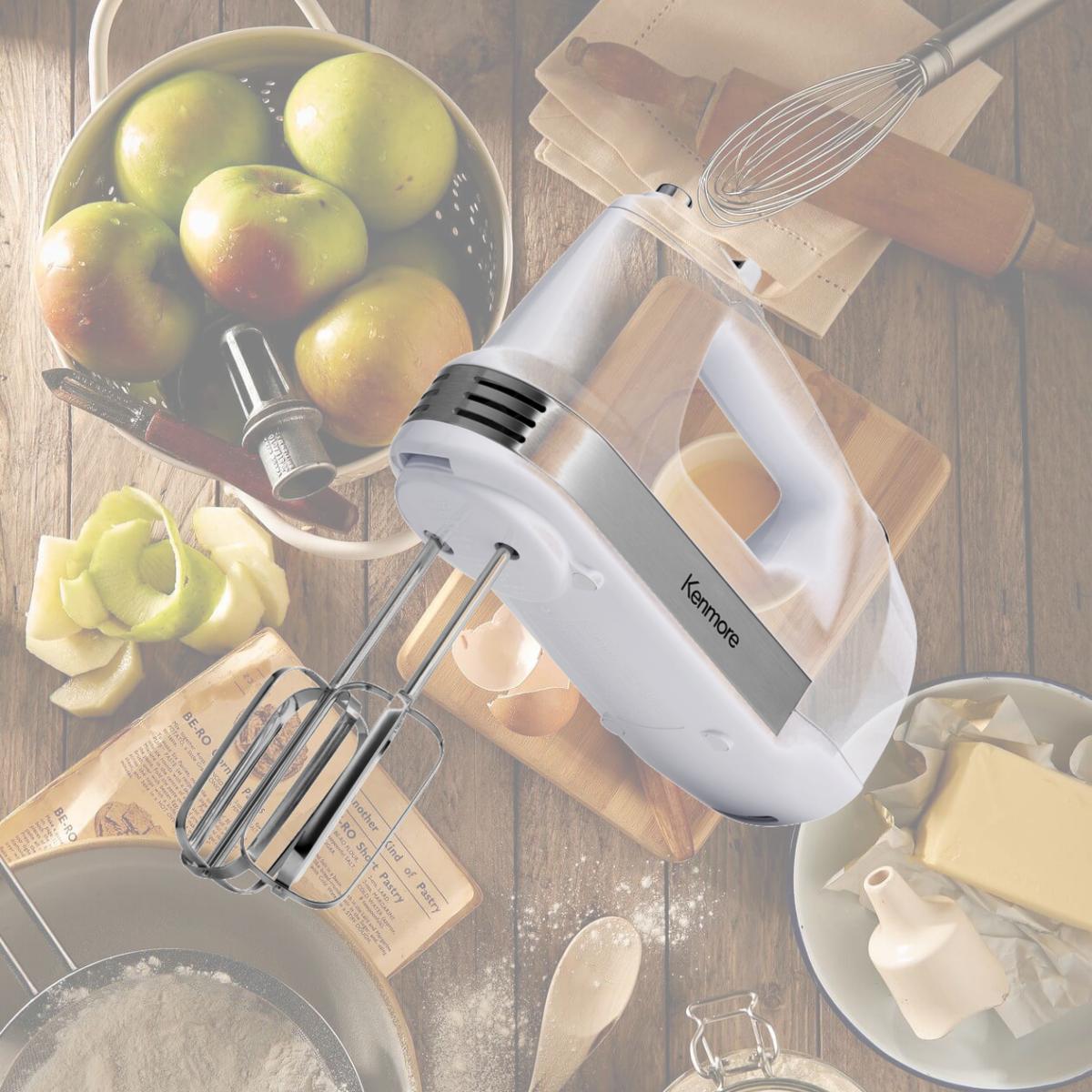 Picture of Kenmore 6037638 5 Speed White Hand Mixer