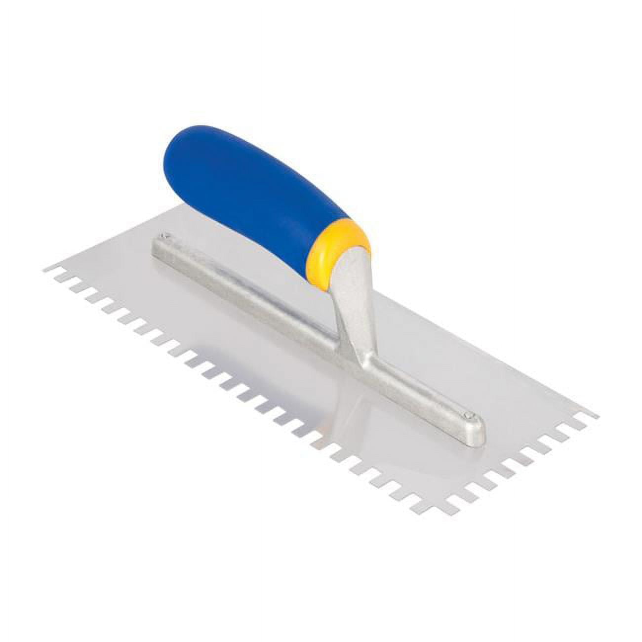 UPC 010306011228 product image for 2166593 4.5 x 11 in. Steel Square Notch Trowel | upcitemdb.com