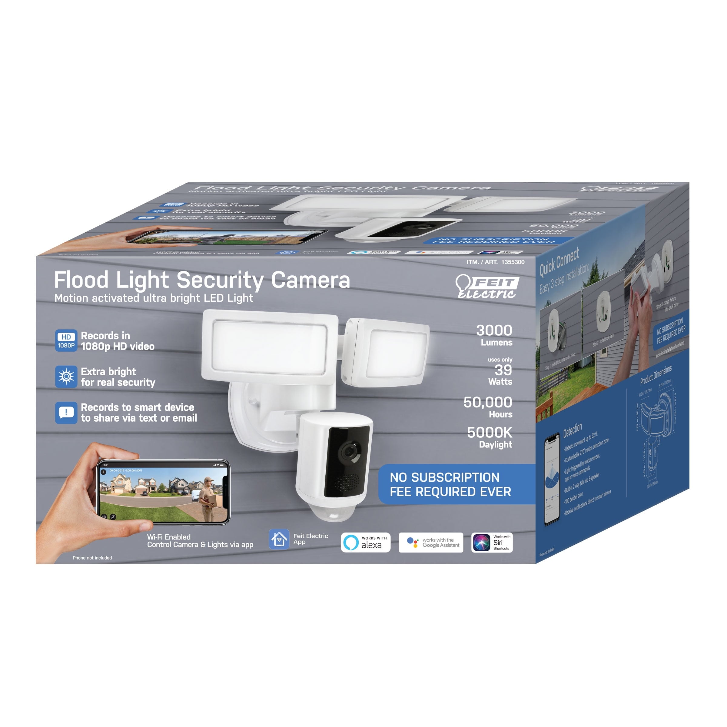 Security Light Motion Camera