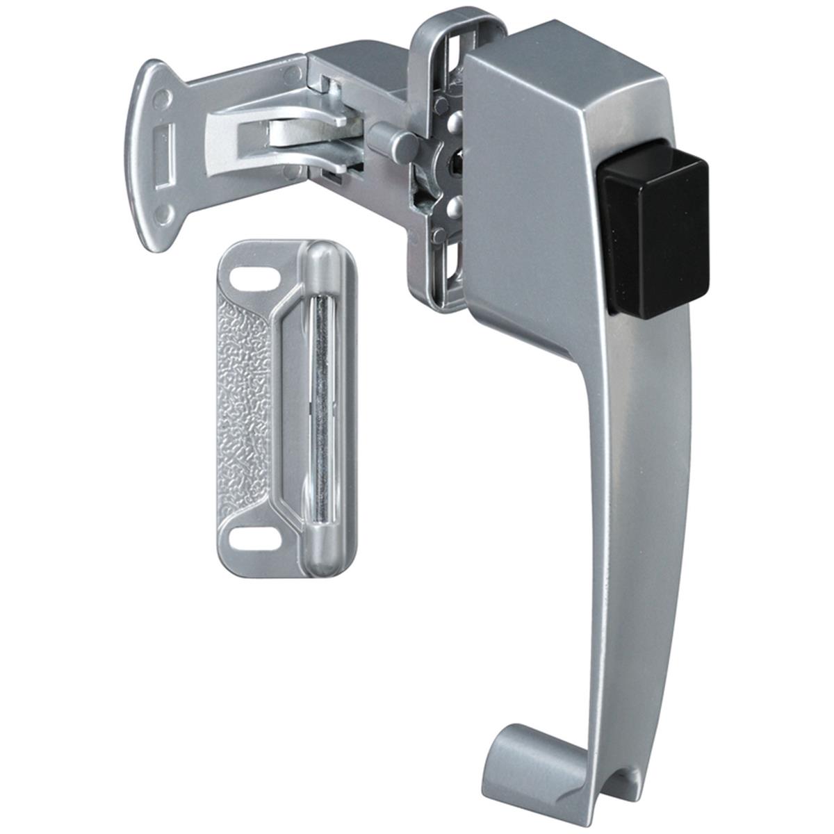 Latch Silver Push Button