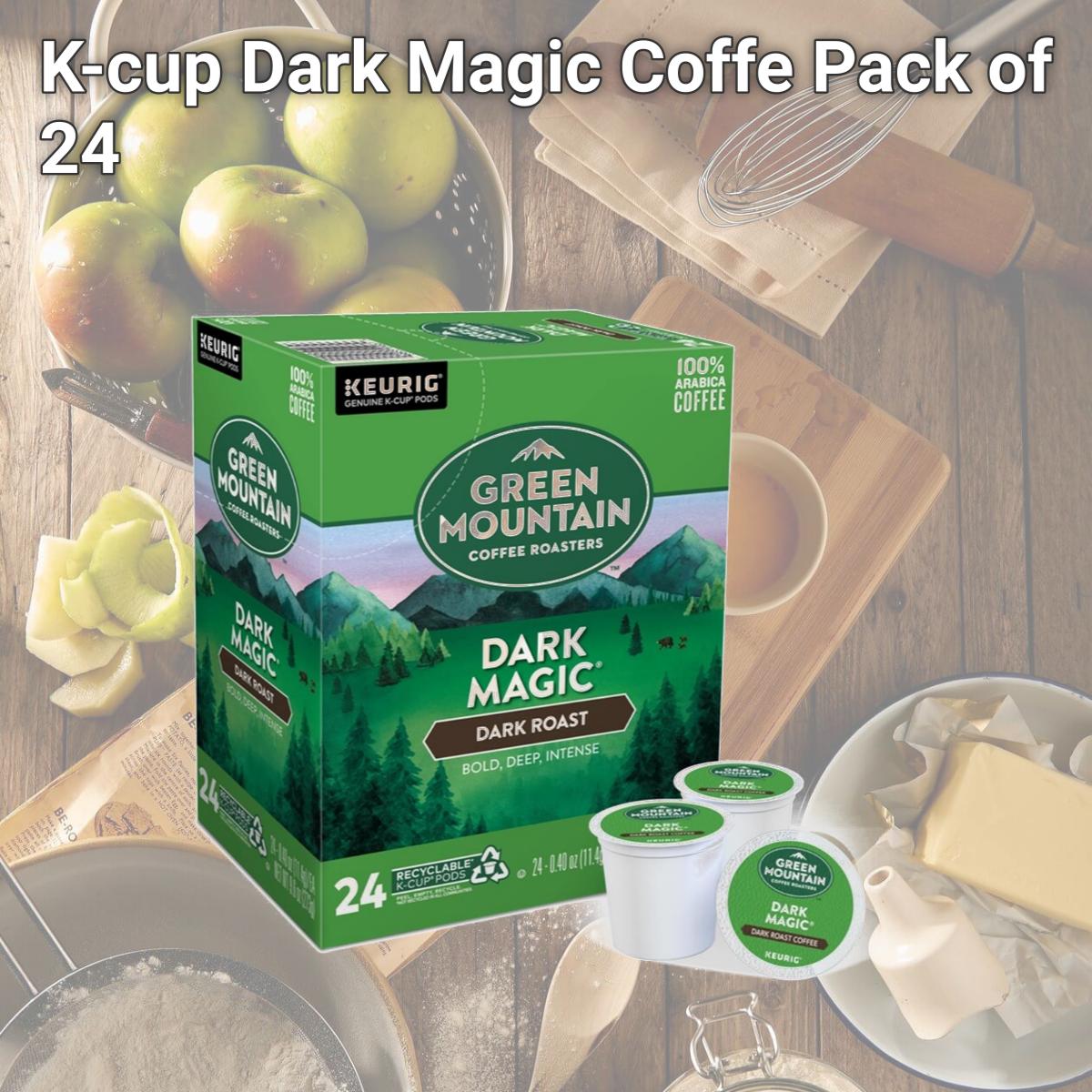 Picture of Keurig Green 6016579 K-cup Dark Magic Coffe, Pack of 24