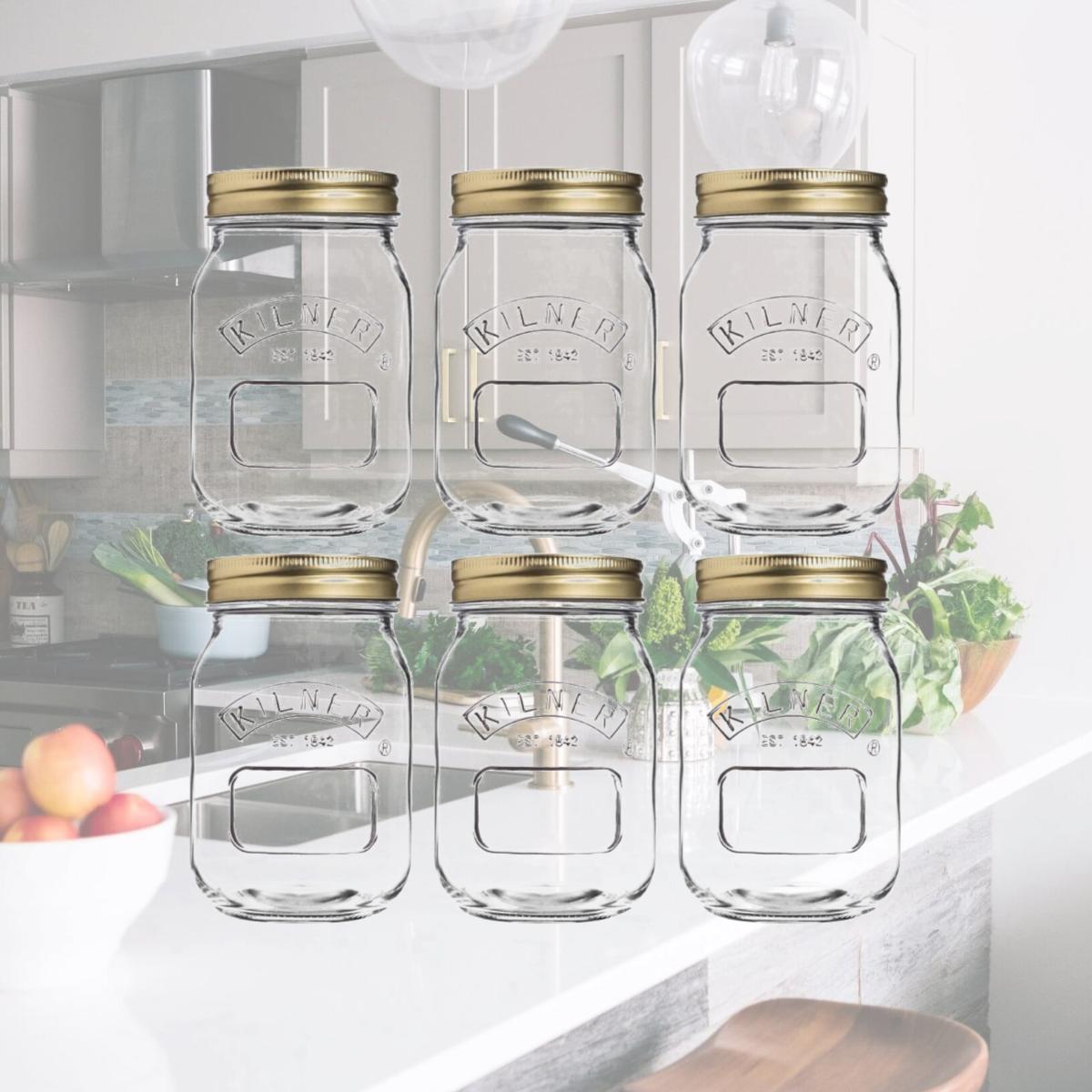 Picture of Rayware 6037372 Glass Preserve Jar, 6 pack - Pack of 2