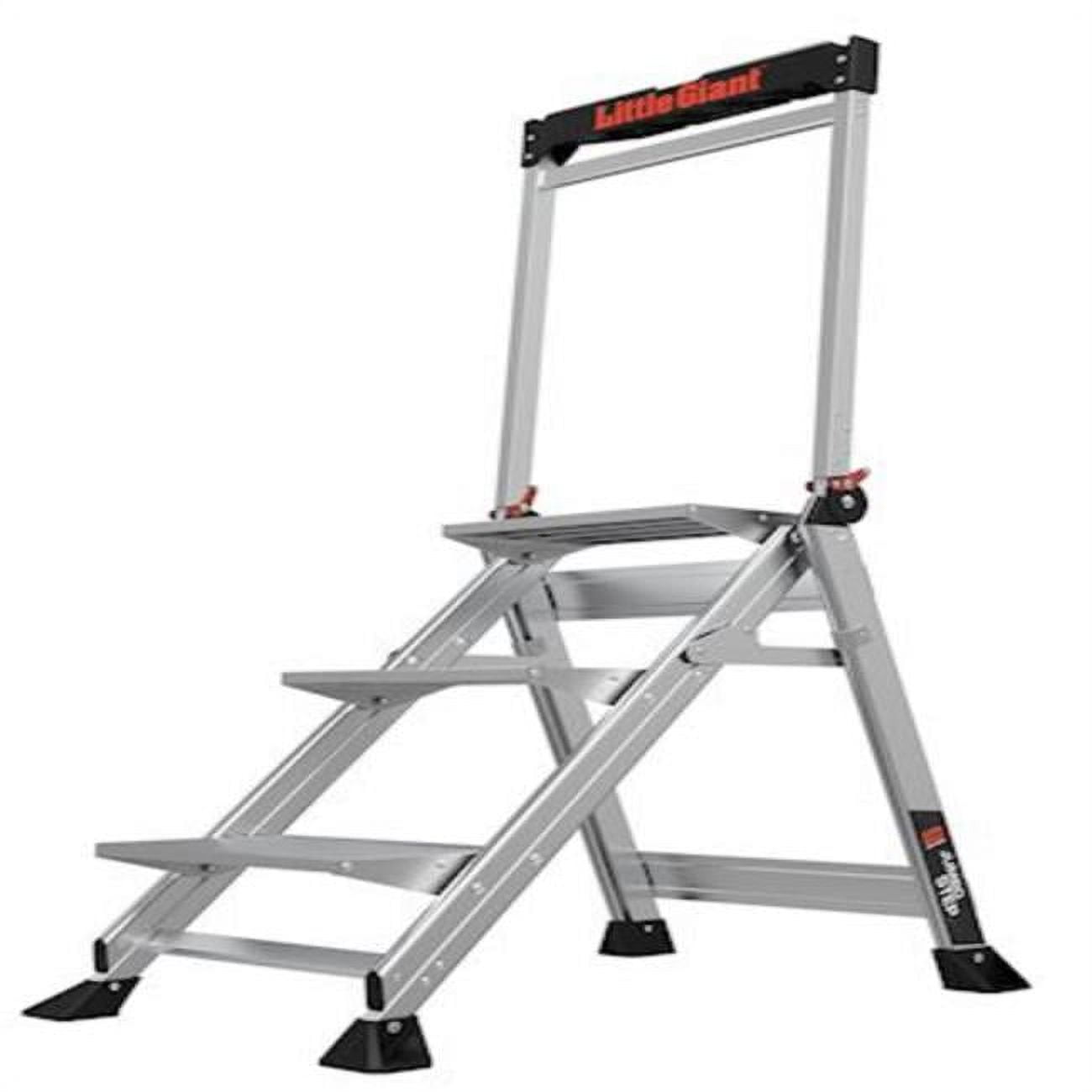 UPC 096764119300 product image for 1009976 375 lbs 3 ft. x 26 in. Aluminum Step Ladder for Type IAA | upcitemdb.com