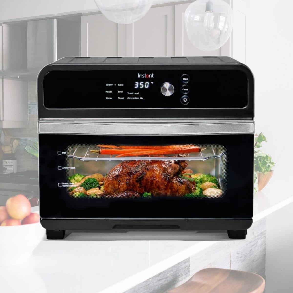 Picture of Instant 6026917 Programmable Air Fryer Oven, Black