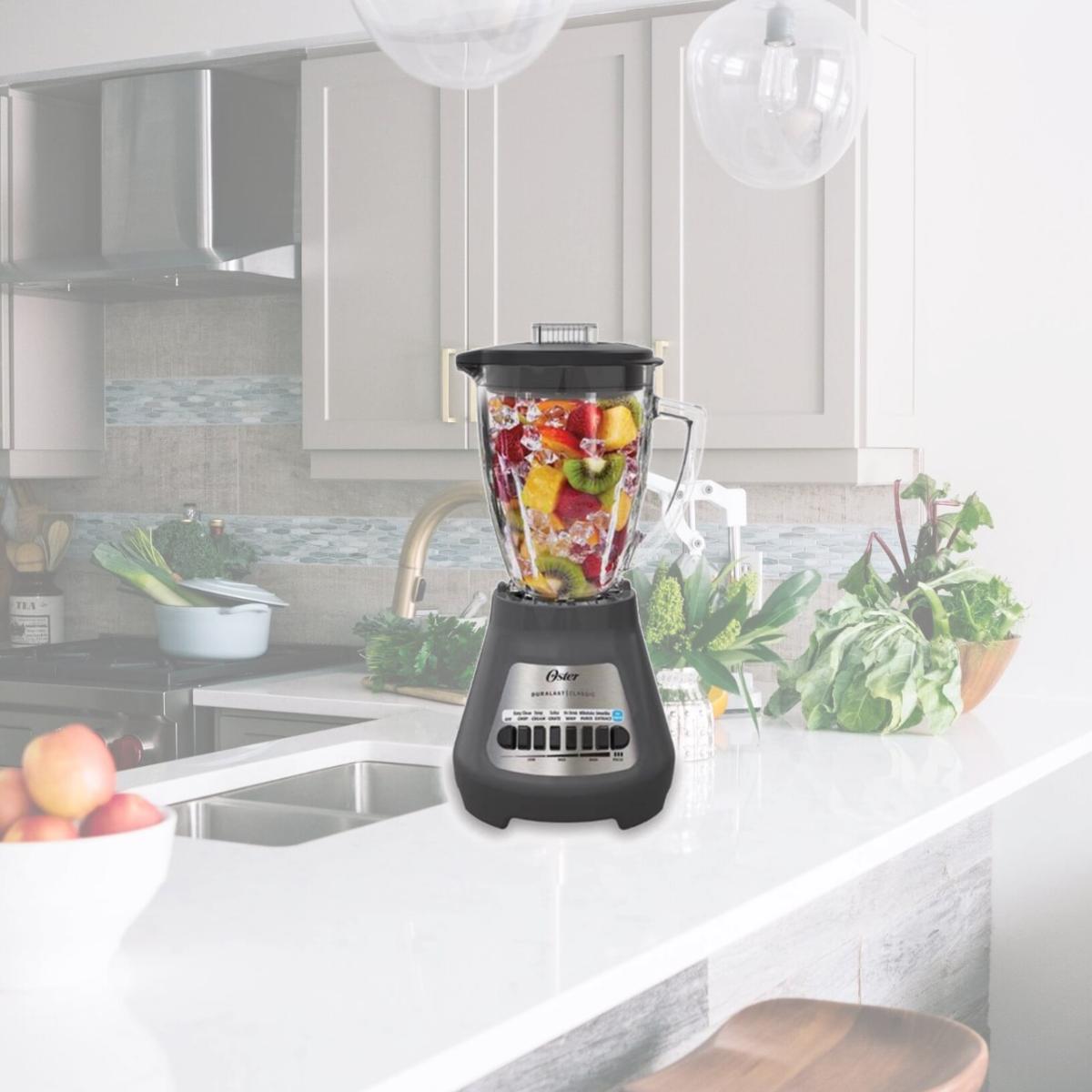 Picture of Oster 6030781 Classic 6 Cups 8 Speed Plastic Blender, Gray