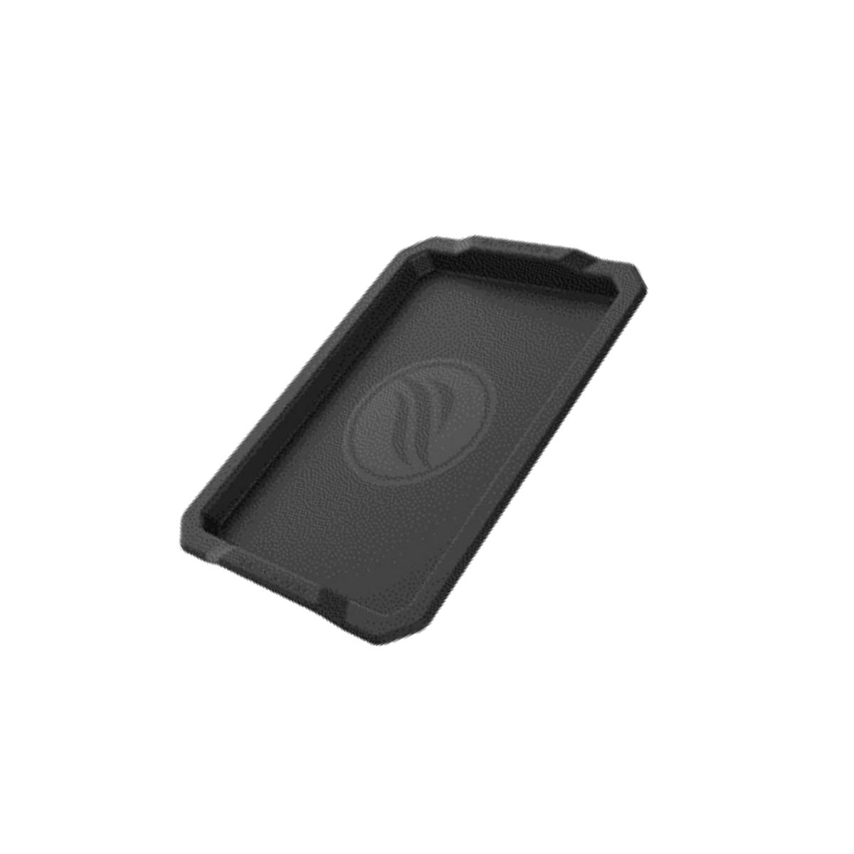 Picture of Blackstone 8075107 13 in. x 19 in. Plastic Serving Tray, Black - Pack of 4