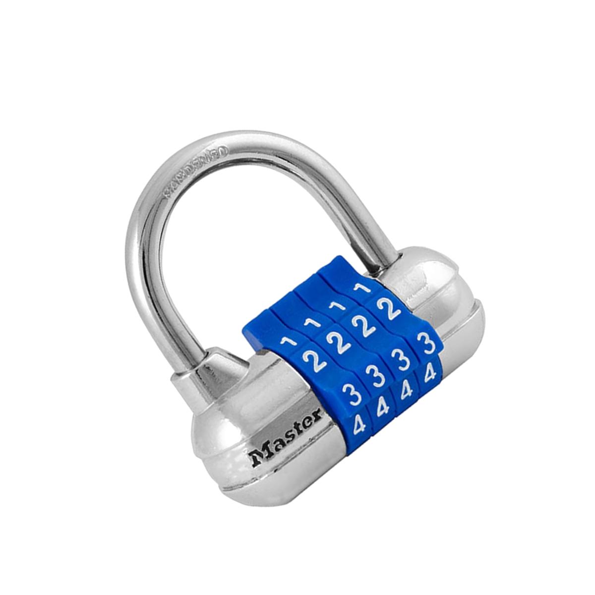 Picture of Master Lock 5037010 2.25 in. W 4-Digit Combination Padlock