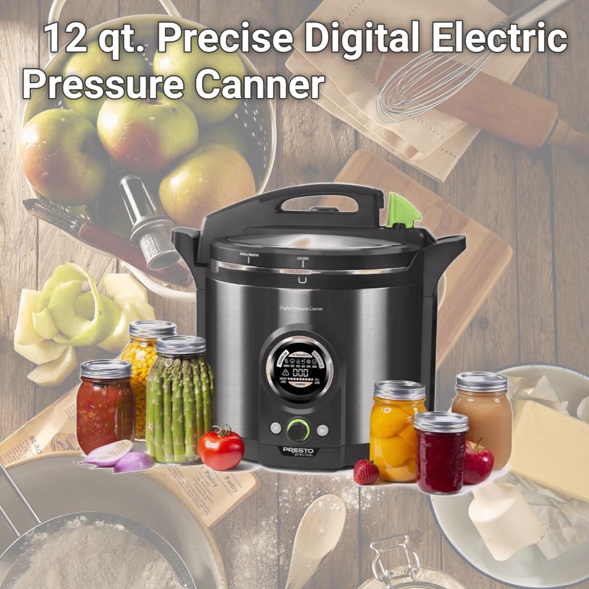 Picture of National Presto Industries 6016425 12 qt. Precise Digital Electric Pressure Canner