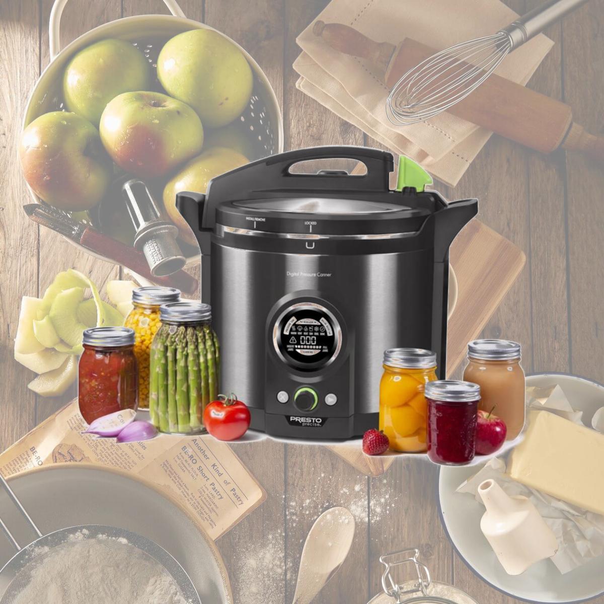 Picture of National Presto Industries 6016425 12 qt. Precise Digital Electric Pressure Canner