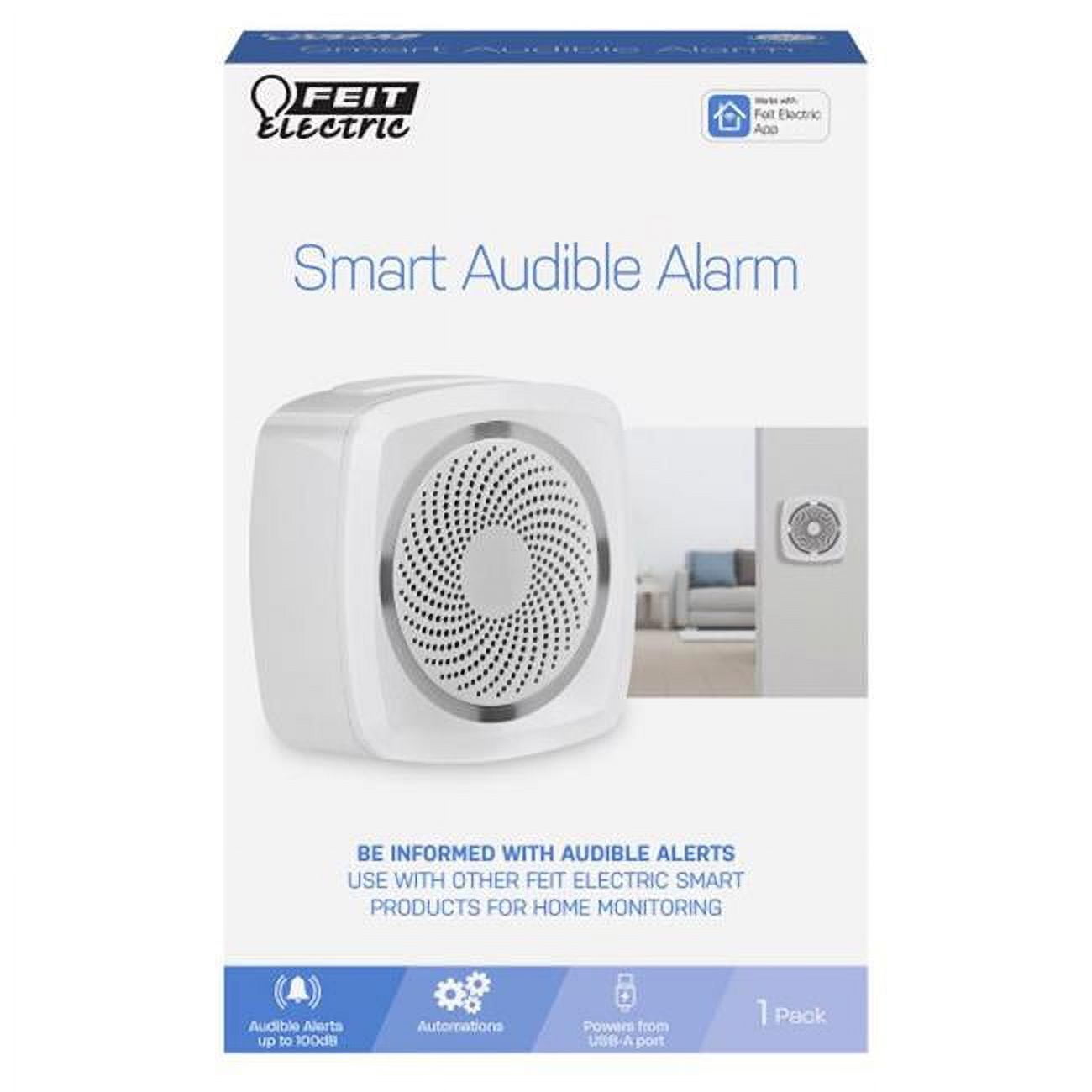 Plastic Wireless Entrance Alert, White