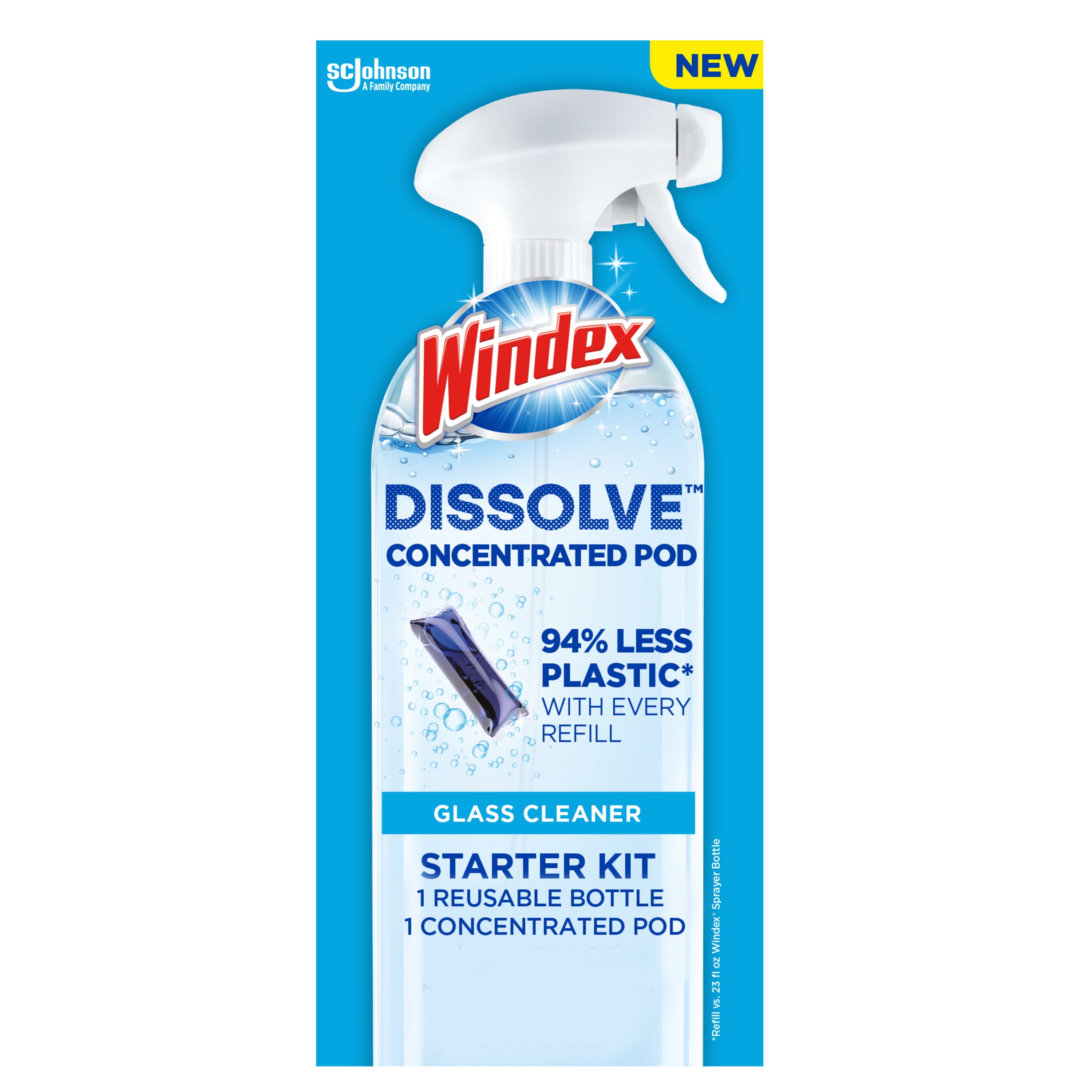 UPC 019800003982 product image for 1025296 26 oz Liquid Dissolve Original Scent Glass Cleaner - Pack of 4 | upcitemdb.com