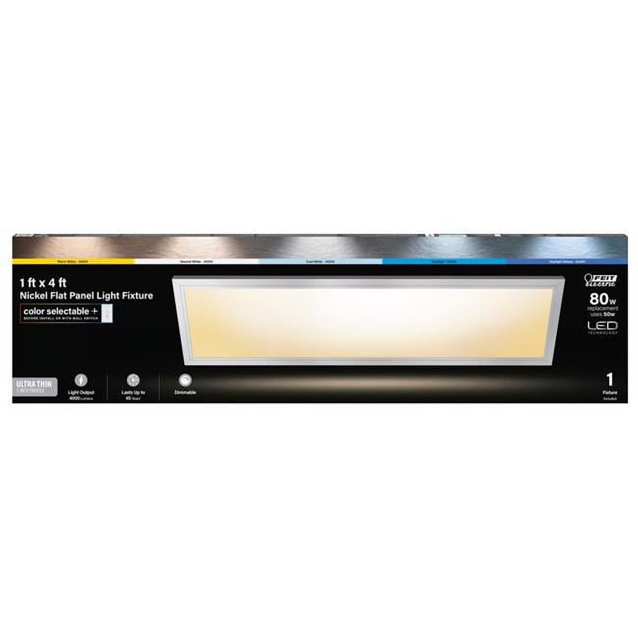 1 x 12 x 47.25 in. LED Flat Panel Light Fixture