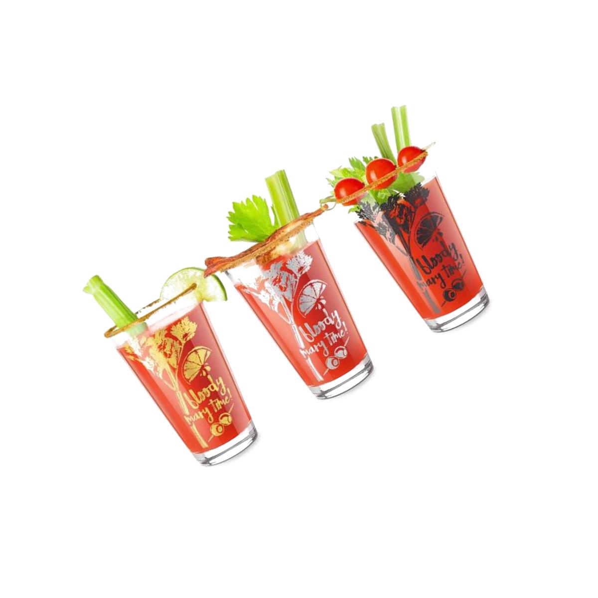 Picture of Final Touch 6058262 Drinking Glass Set, Clear