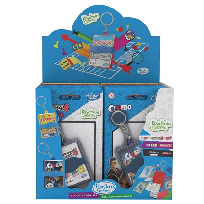 6013407 Mini Keychain Game - Assorted Color, Pack of 32