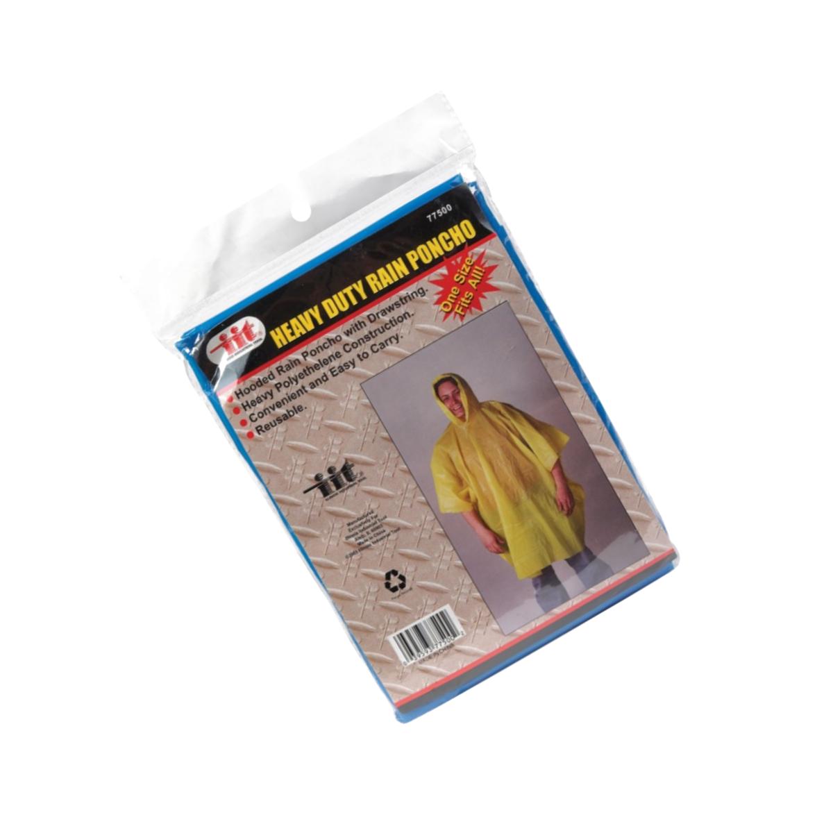 Picture of JMK 77500 Heavy Duty Rain Poncho- pack of 36